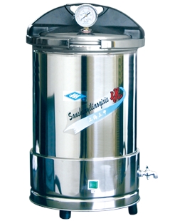 YX280手提式不锈钢压力蒸汽灭菌器（定时数控）