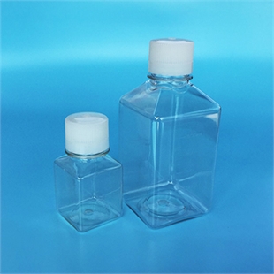 方形塑料血清瓶 pete培养基方瓶