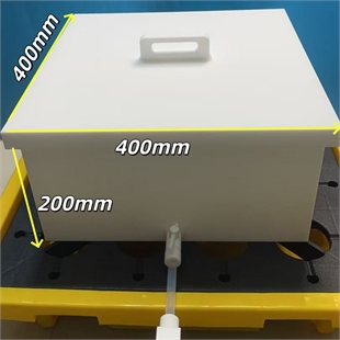 聚四氟清洗槽特氟龙方槽一体成型耐腐蚀
